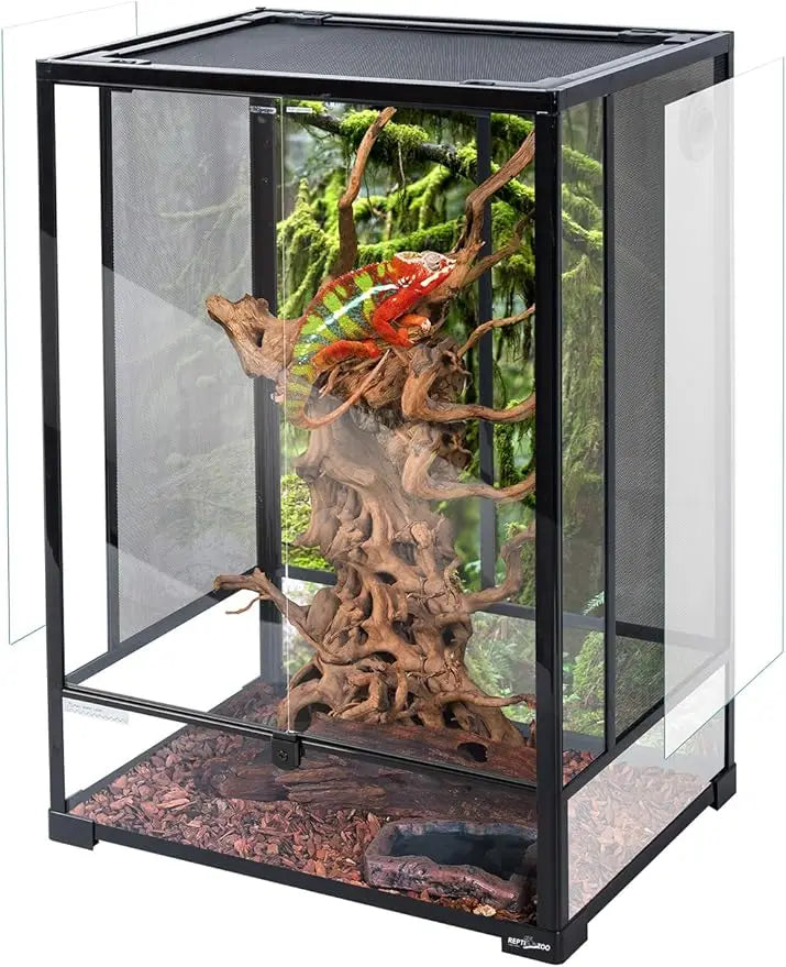 24" x 18" x 36" Reptile Tall Glass Terrarium Habitat