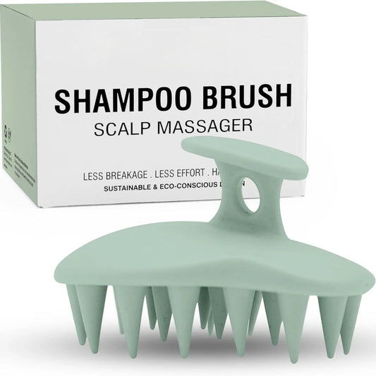 Scalp Massage Silicone Scalp Scrubber and Exfoliator