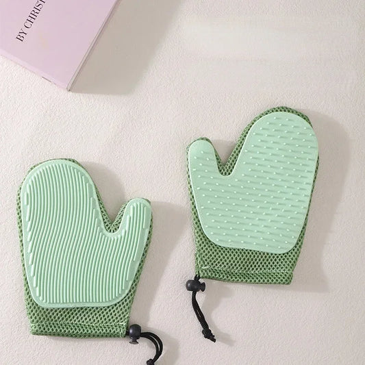 Pet Glove Cat Grooming Glove Cat Hair Deshedding Brush Remover