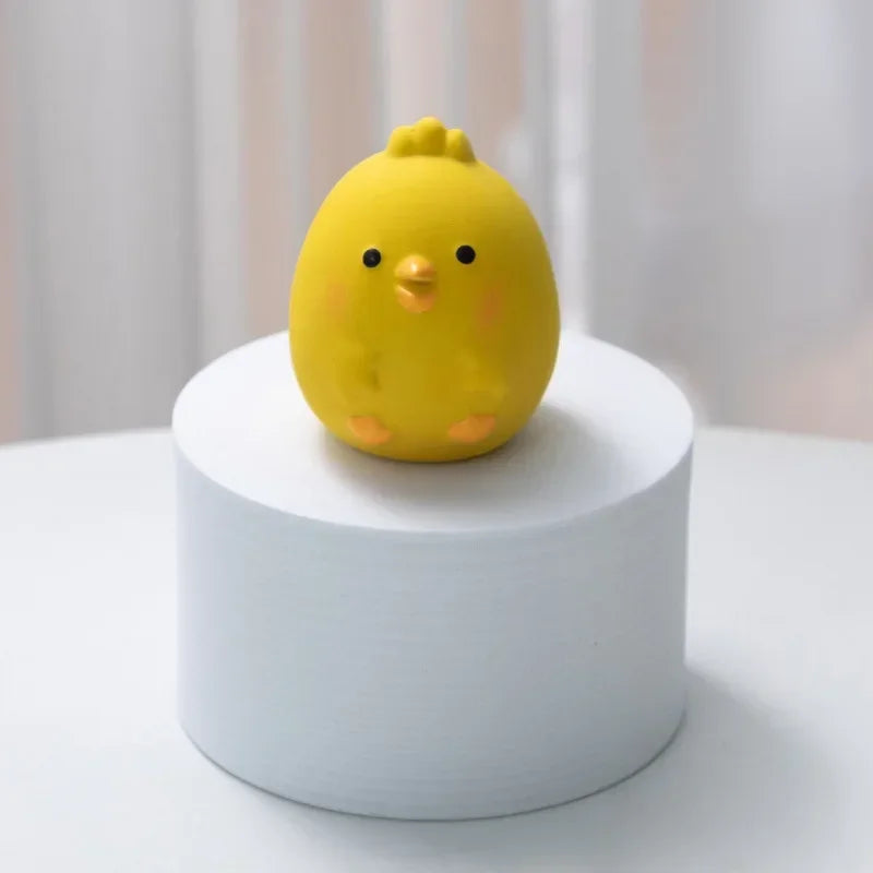 Pet Squeaky Toys Cute Chicken Dog Chewing Rubber Toy