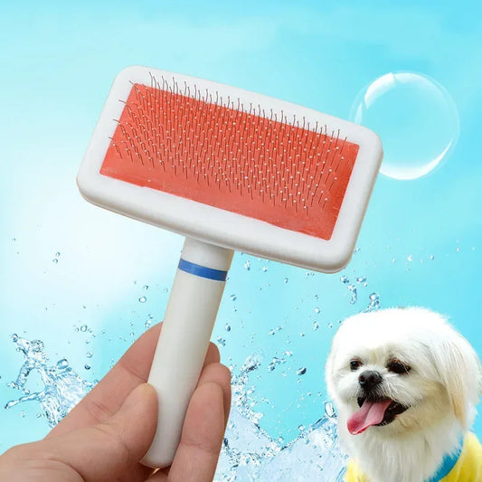 Pet Dog Cat Pin Comb Removes Hairs Brush Remover Supplies