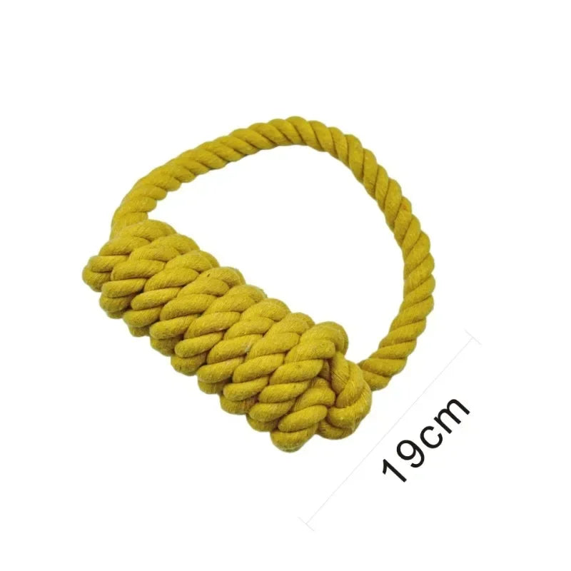 New Pet Dog Chewing Rope Toy Clean Teeth Durable Supplies