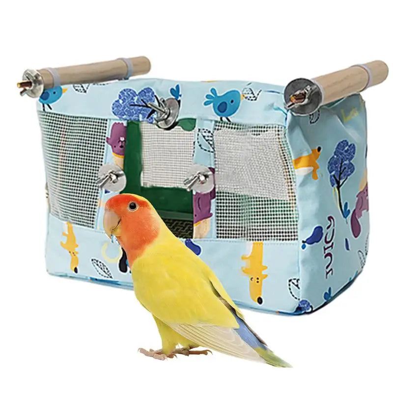 Bird Nest House Breathable Parrot Habitat Cave Tent