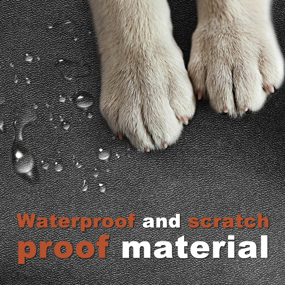 Back Seat Extender for Dogs Waterproof Dog Car Seat Cover