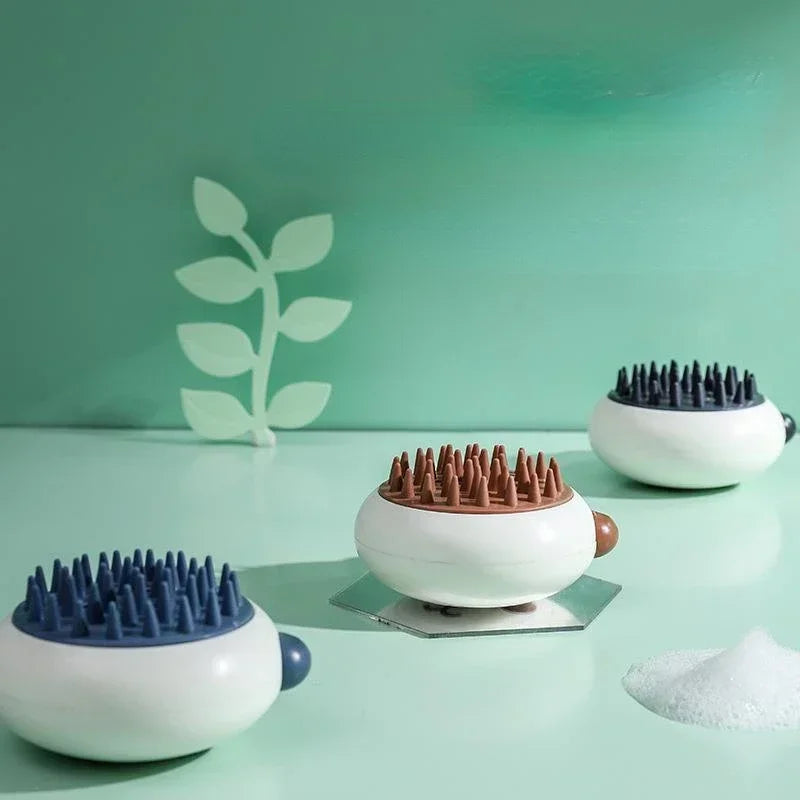 Dog Bath Brush Panda Massage Comb Pet Cat Cleaner Puppy Wash Tools