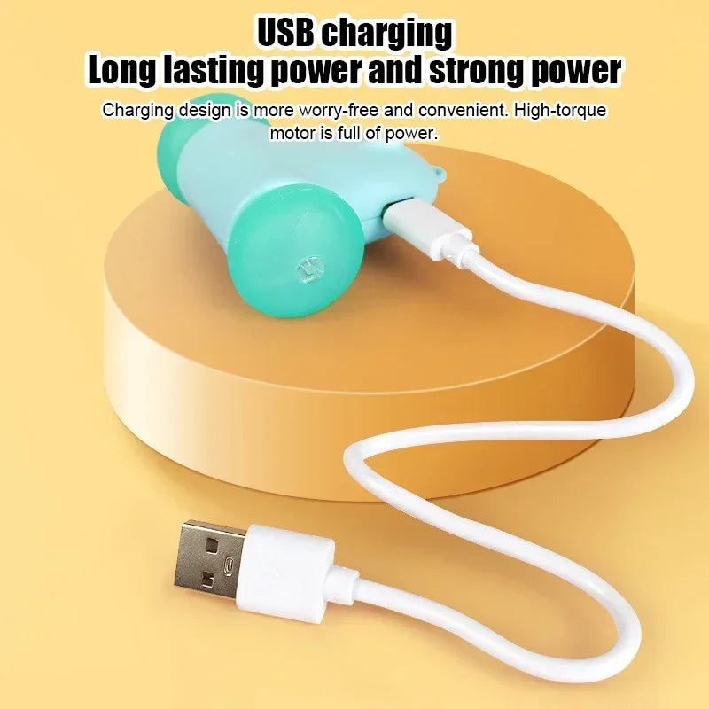 Running Mouse Cat Toys Interactive Colorful Light Teaser