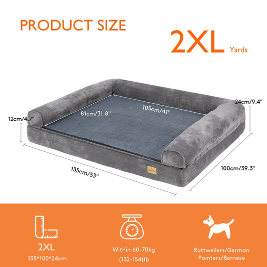 Dog Bed Extra Large Orthopedic Pet Mattress Cushion