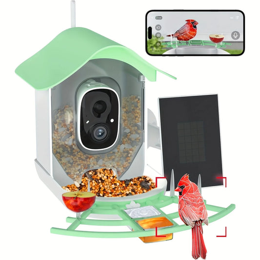 Smart Bird Feeder With Camera, AI Bird Species Identification