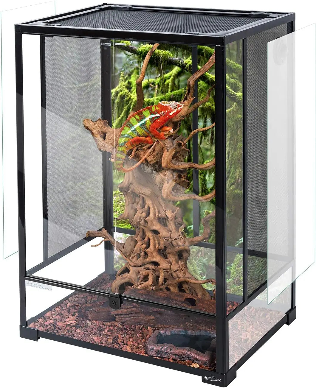 24" x 18" x 36" Reptile Tall Glass Terrarium Habitat