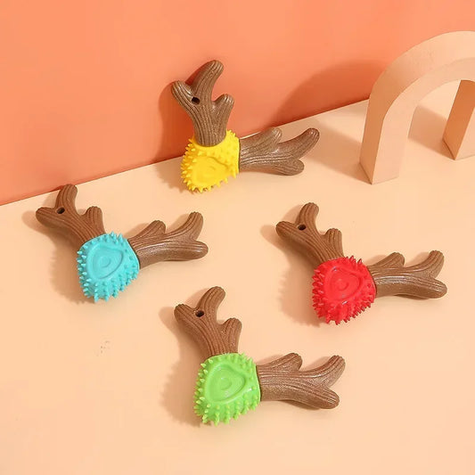 Dog Toys Chew Teeth Grinding Stick Antler Wear Resistant