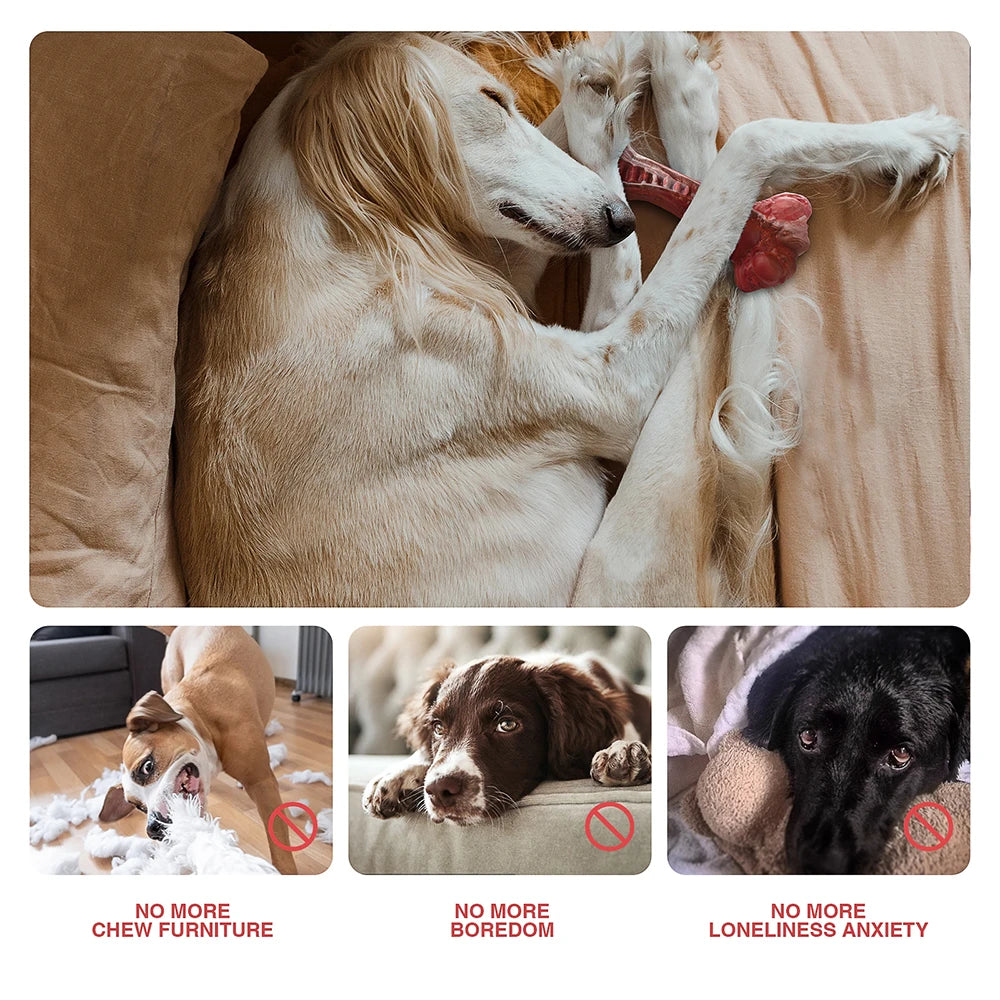 MASBRILL Dog Toys Aggressive Chewers Large Dogs Bone-Shaped Indestructible