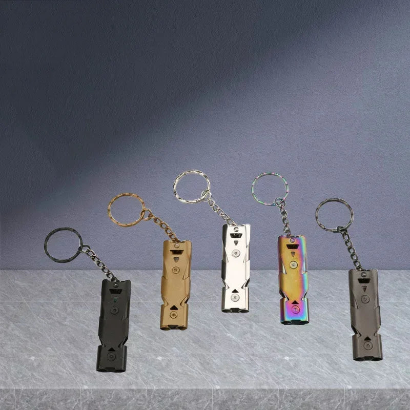 Bird Training Supplies Metal Birds Ultrasonic Whistle Outdoor