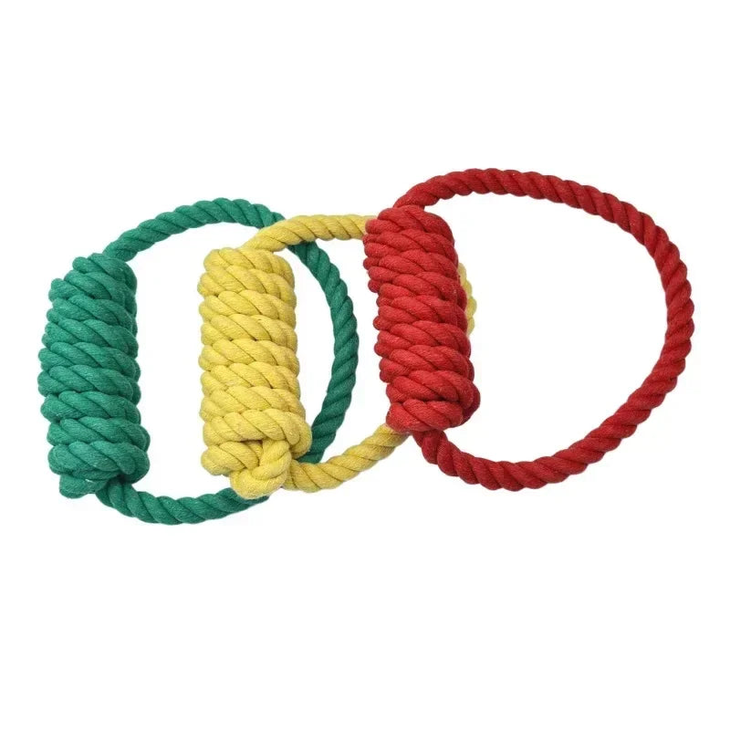 New Pet Dog Chewing Rope Toy Clean Teeth Durable Supplies
