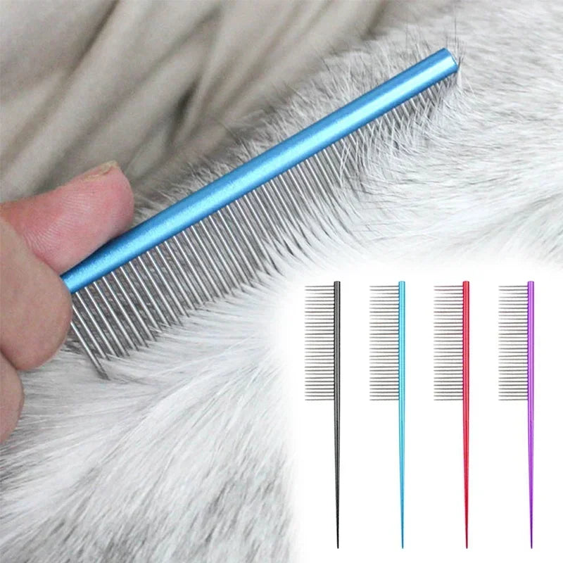 Pet Grooming Comb Tool Undercoat Rake for Dogs Cats
