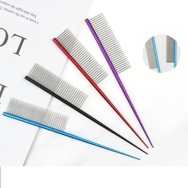 Pet Grooming Comb Tool Undercoat Rake for Dogs Cats