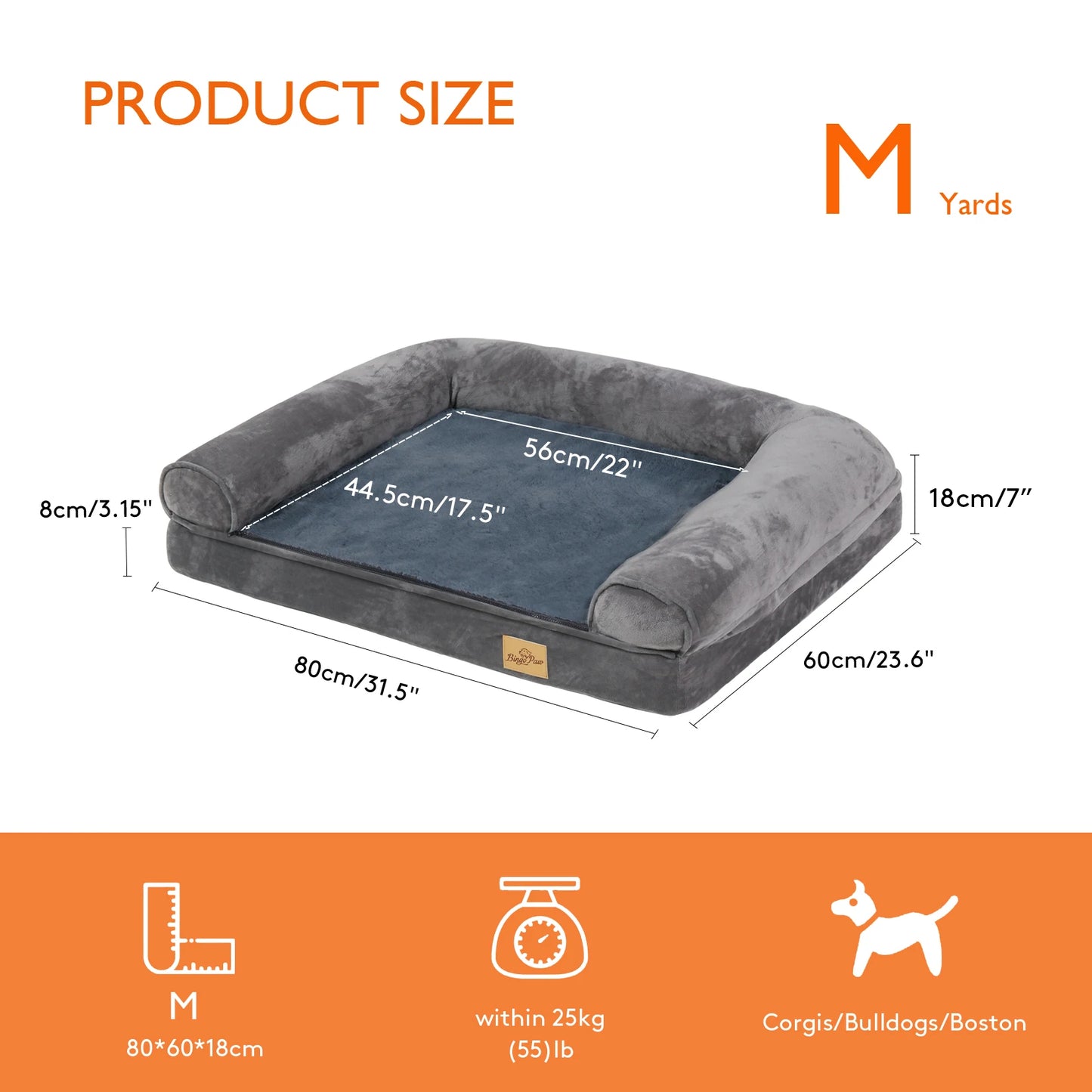 Dog Bed Extra Large Orthopedic Pet Mattress Cushion