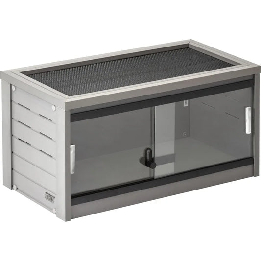 Pet® ECOFLEX 24" Small Mojave Reptile Habitat Enclosure Lounge in Grey