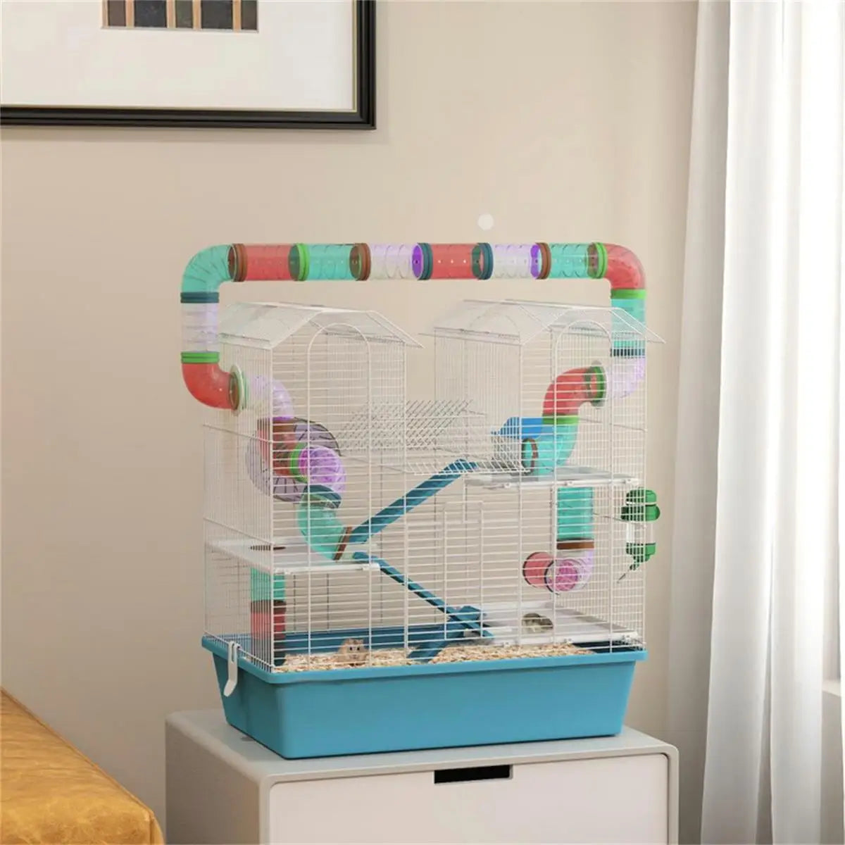 Escapade Hamster Cage - Spacious Pet Habitat for Small Animals
