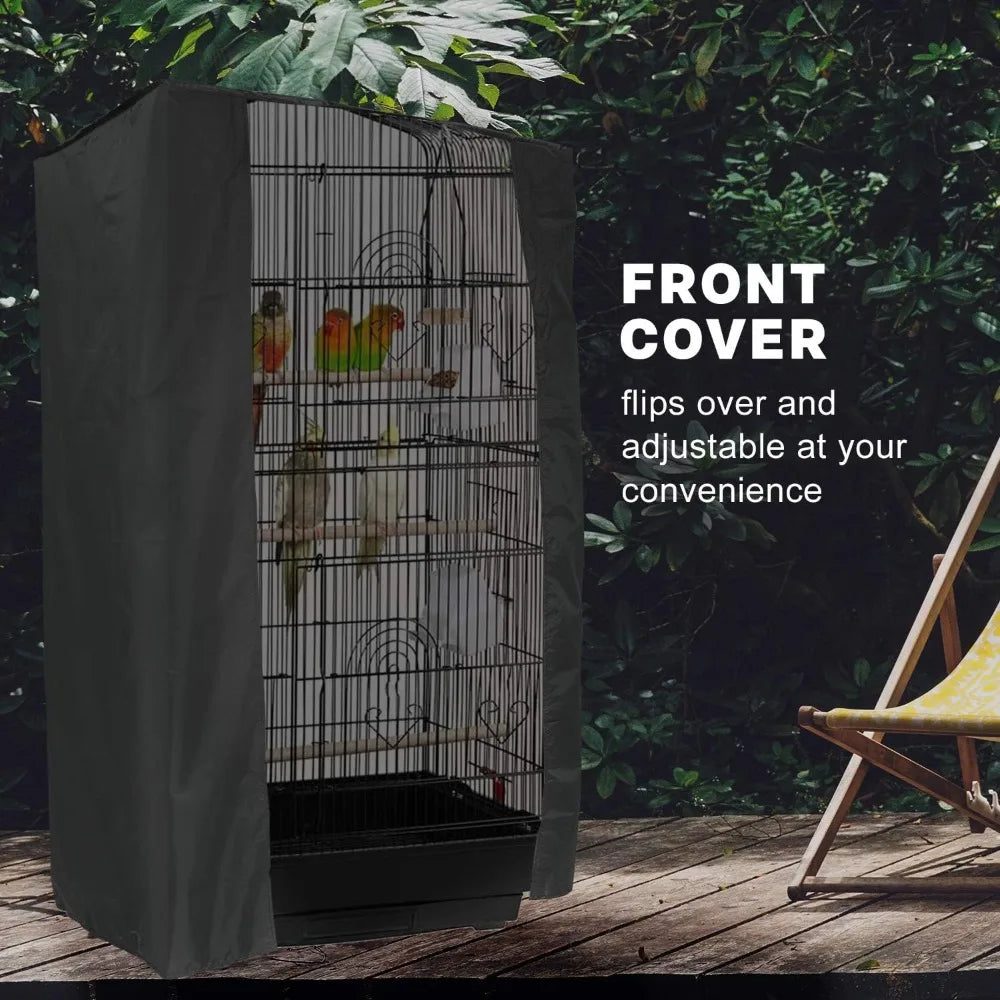 Breathable & Machine Washable Fabric Large Bird Cage Cover