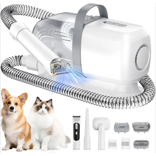 Dog Grooming Vacuum B2 5-in-1 Pet Grooming Kit 11000Pa Suction