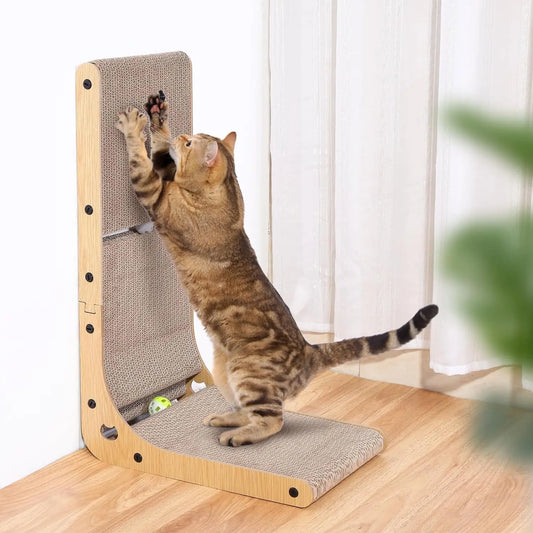L Shape Cat Scratcher 23.6 Inch Cat Scratchers Indoor