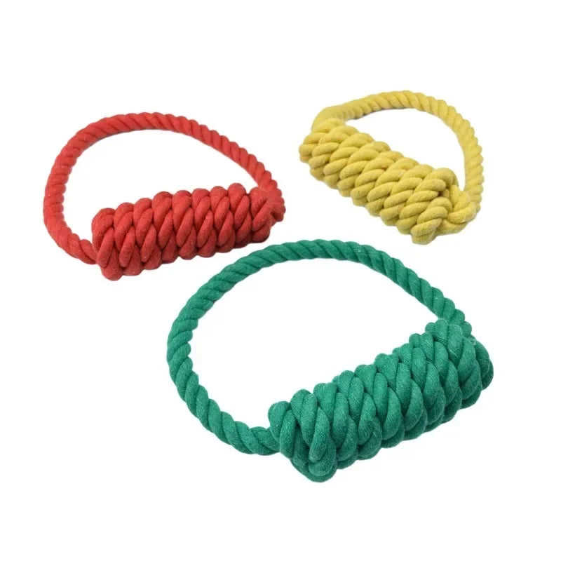 New Pet Dog Chewing Rope Toy Clean Teeth Durable Supplies