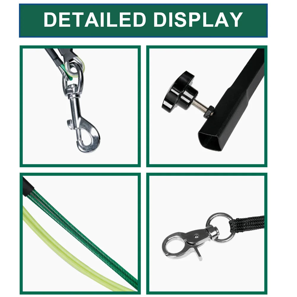 Stainless Steel Pet Foldable Grooming Bracket Adjustable Arm Support