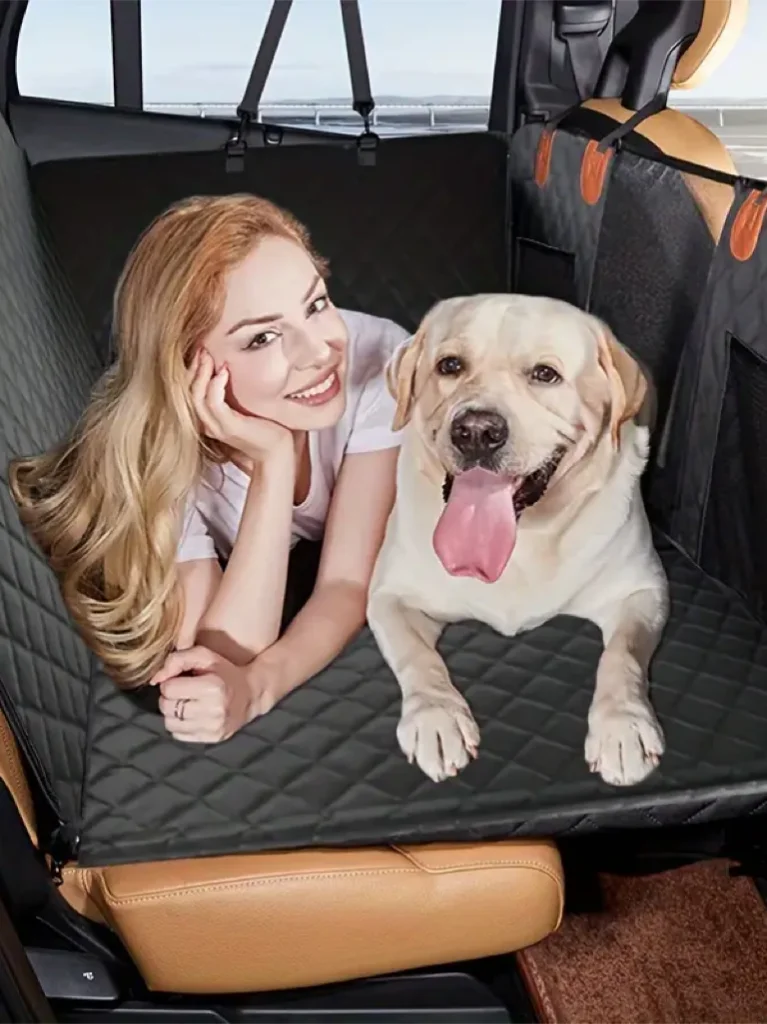 Ultimate Waterproof Dog Car Seat Cover with Anti-Slip Design