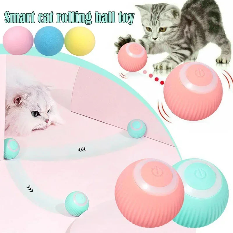 Smart Cat Toys Automatic Rolling Ball Electric Cat Toys