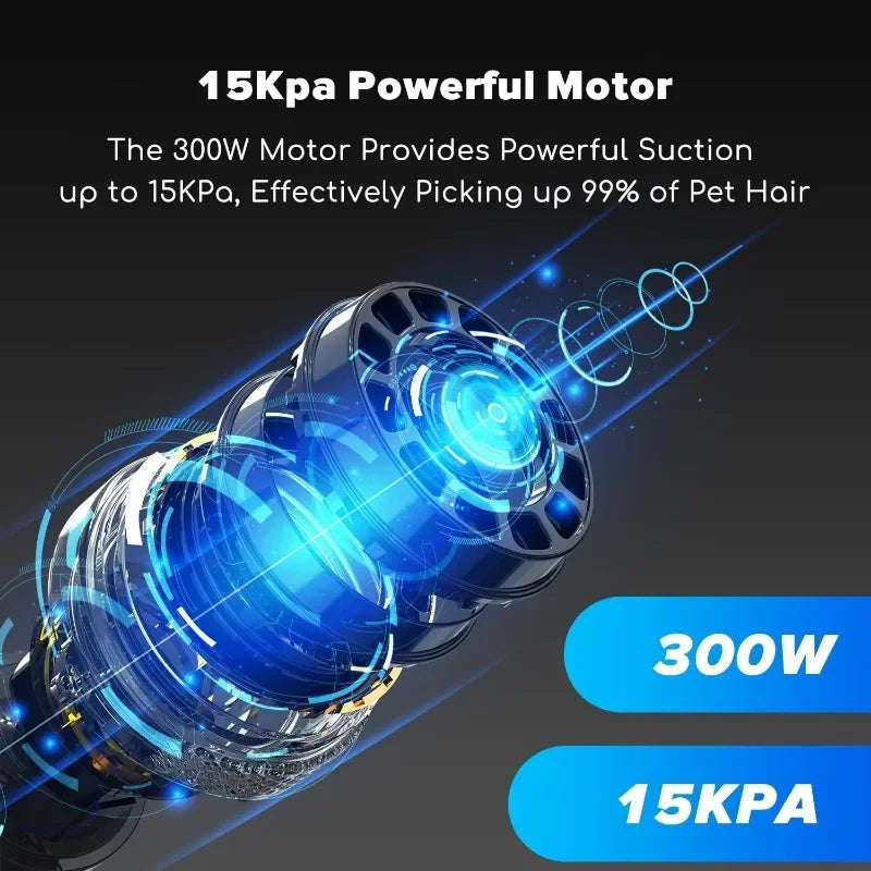 Home Dog Grooming Kit and Dog Hair Vacuum Removes 99% Hair