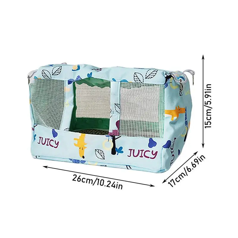 Bird Nest House Breathable Parrot Habitat Cave Tent