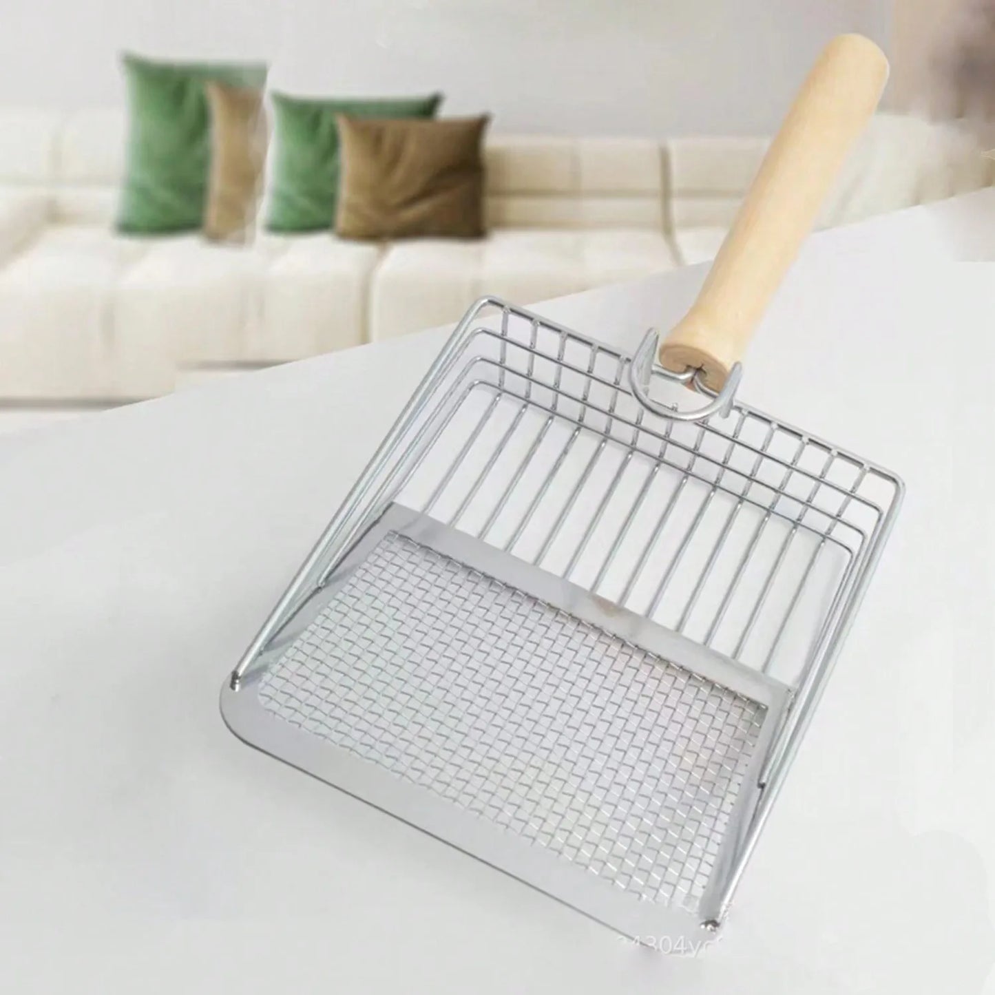 Cat Litter Scoop Fast Sifting Stainless Steel Poop Scooper