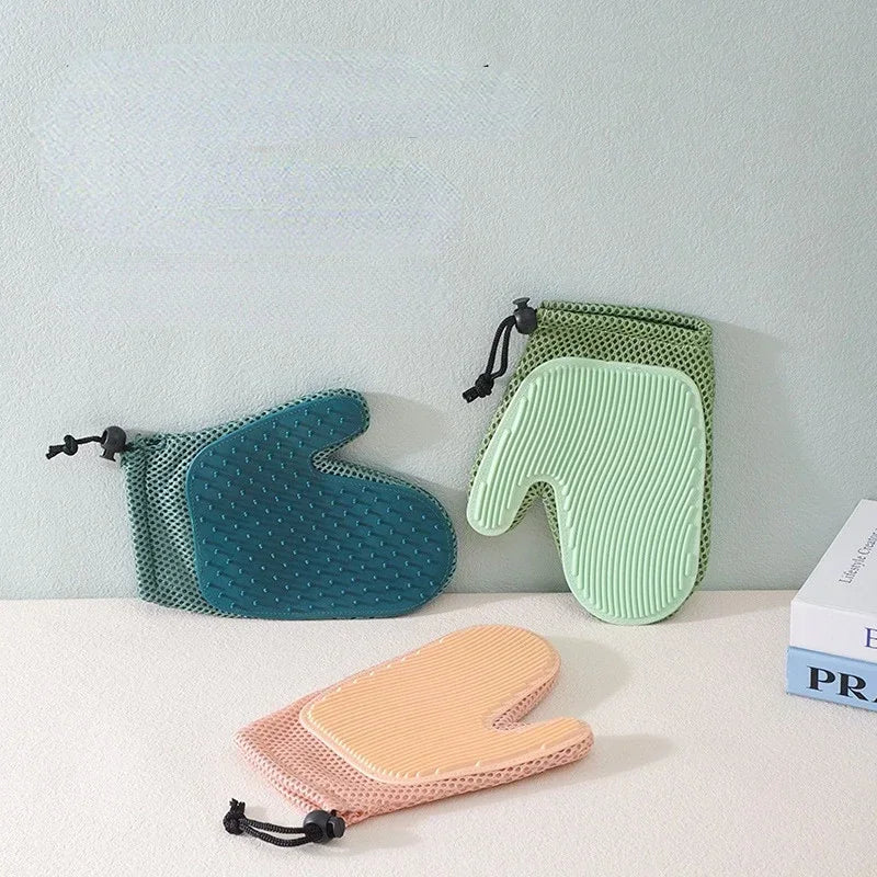 Pet Glove Cat Grooming Glove Cat Hair Deshedding Brush Remover