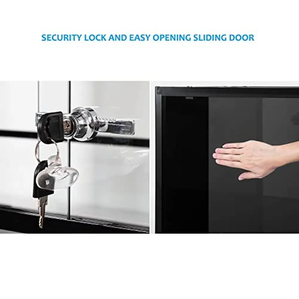 Large Reptile Terrarium Tank 120 Gallon Eco-Tank with Security Lock