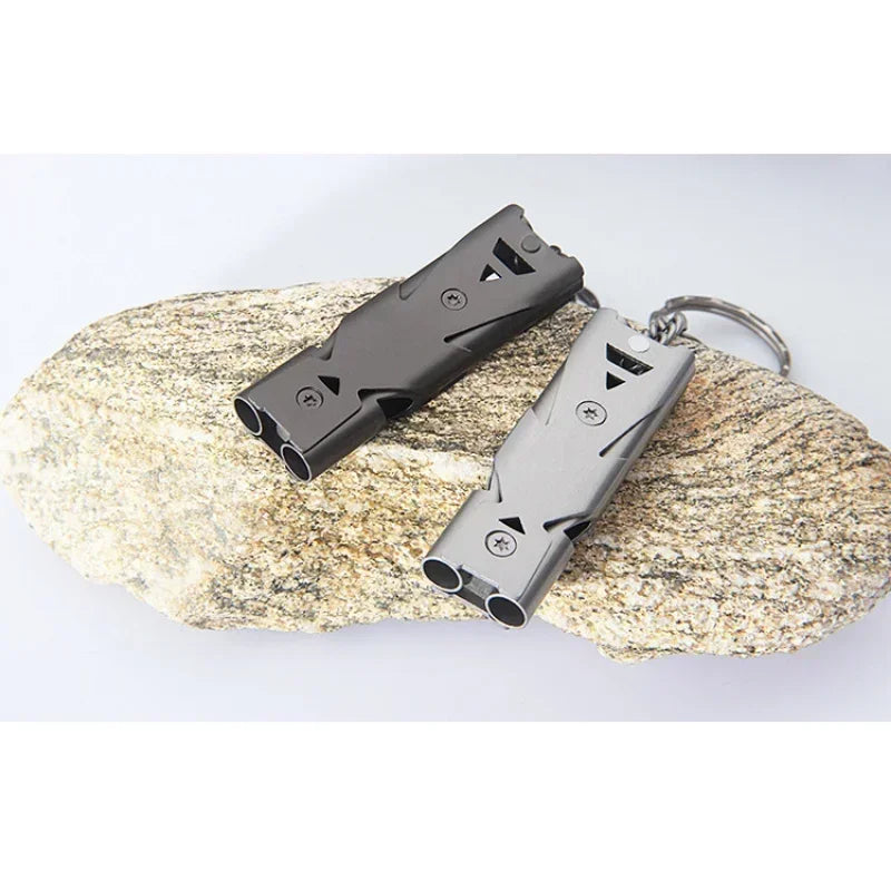 Bird Training Supplies Metal Birds Ultrasonic Whistle Outdoor