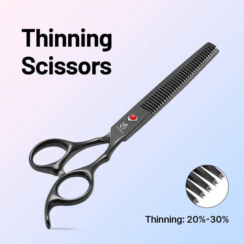 Fenice Classical Model Homeuse 9cr Steel Dog Grooming Scissors Set